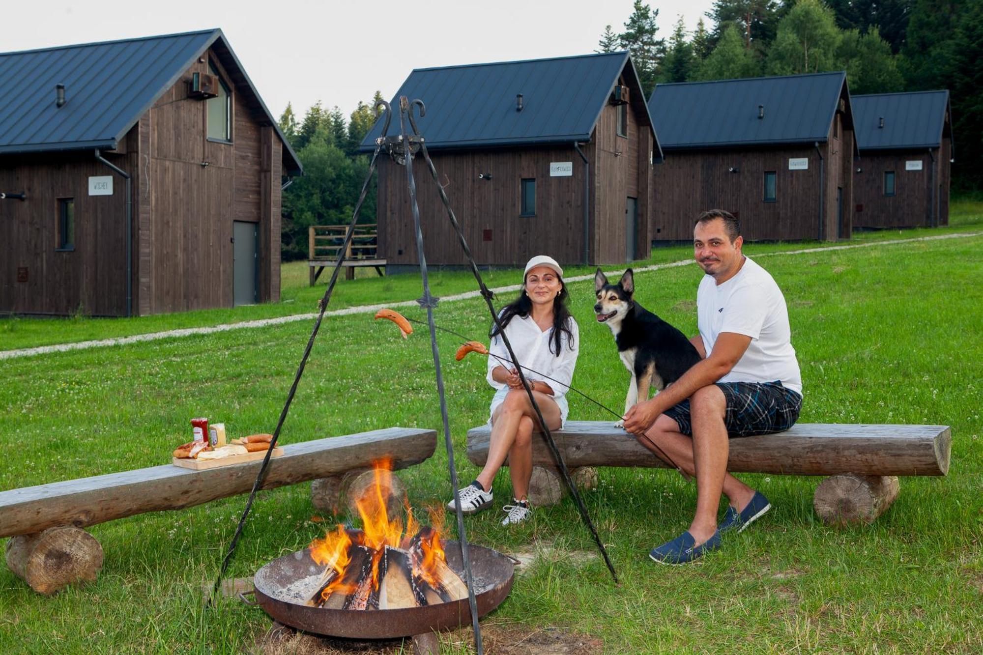 Polana Piorun Domki Wakacyjne W Beskidach Krynica Zdroj Bagian luar foto